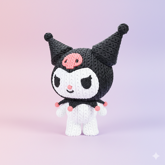 Kuromi - Knitted