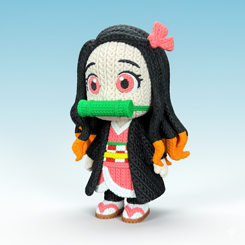 Nezuko - Knitted