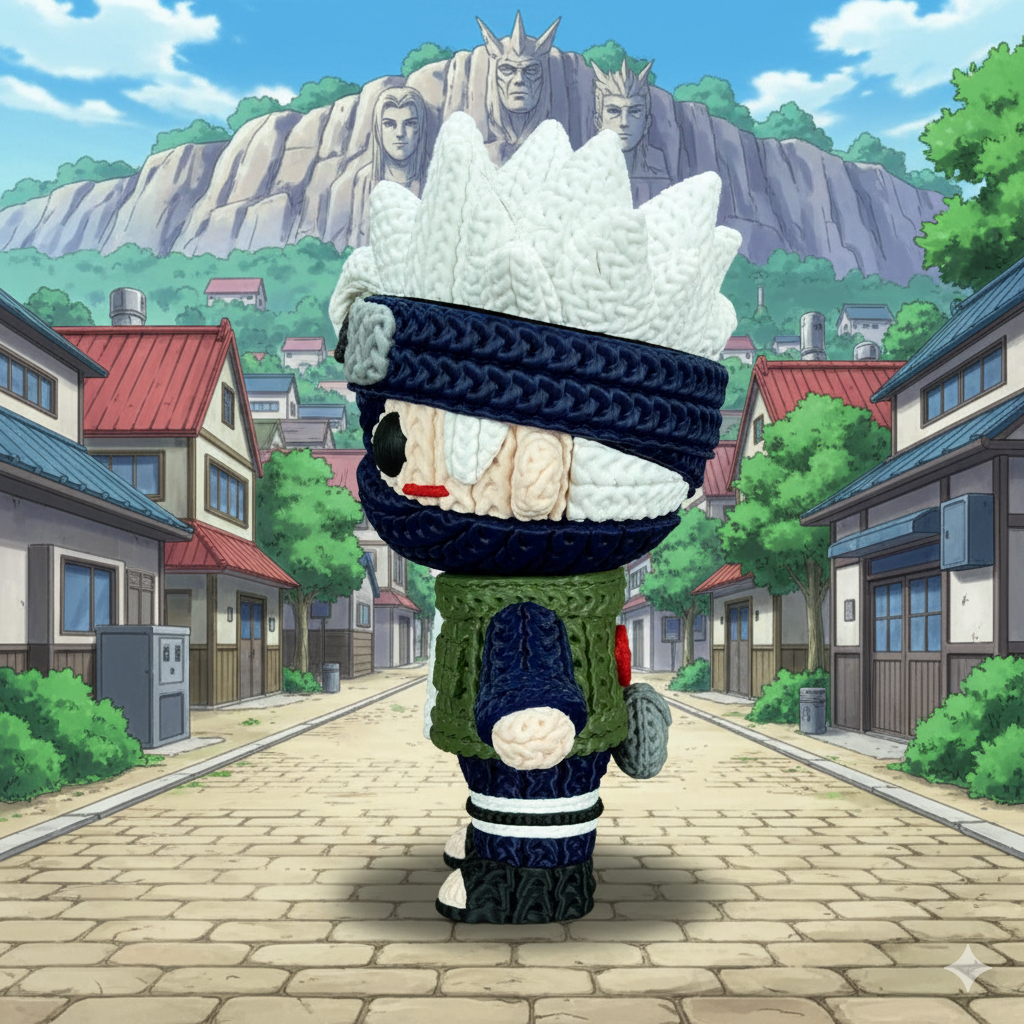 Kakashi - Knitted