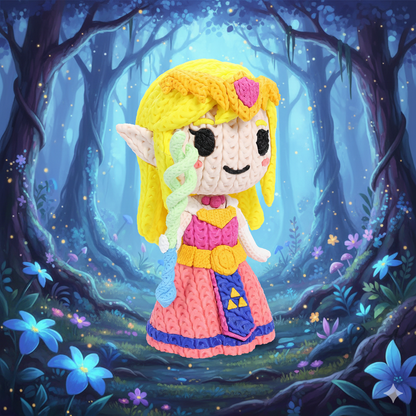 Princess Zelda - Knitted