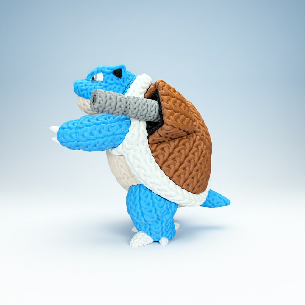 Blastoise - Knitted