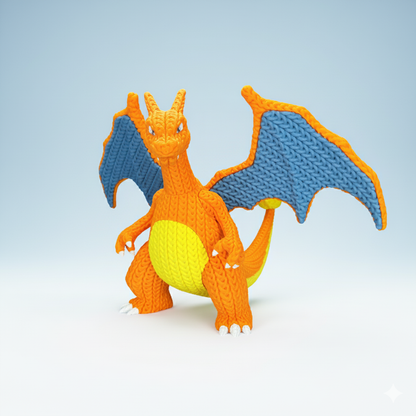 Charizard - Knitted