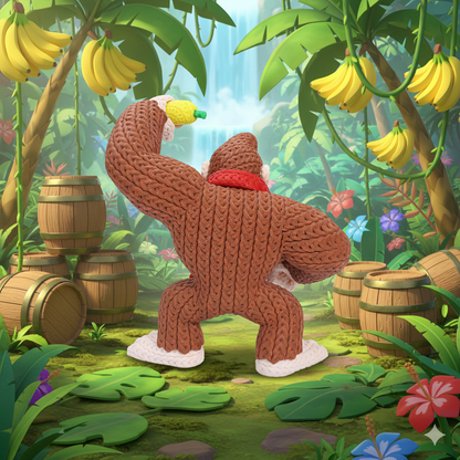 Donkey Kong - Knitted