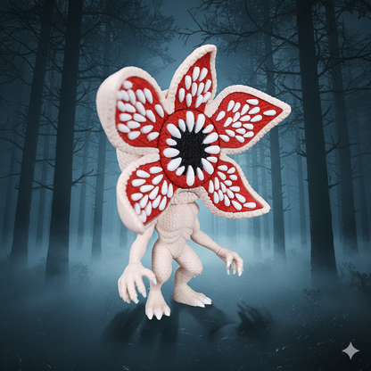 Demogorgon - Stranger Things - Knitted