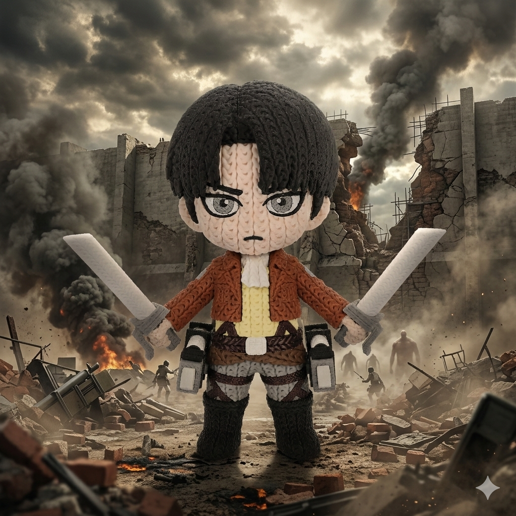 Levi Ackerman - Knitted