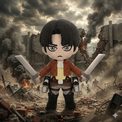Levi Ackerman - Knitted