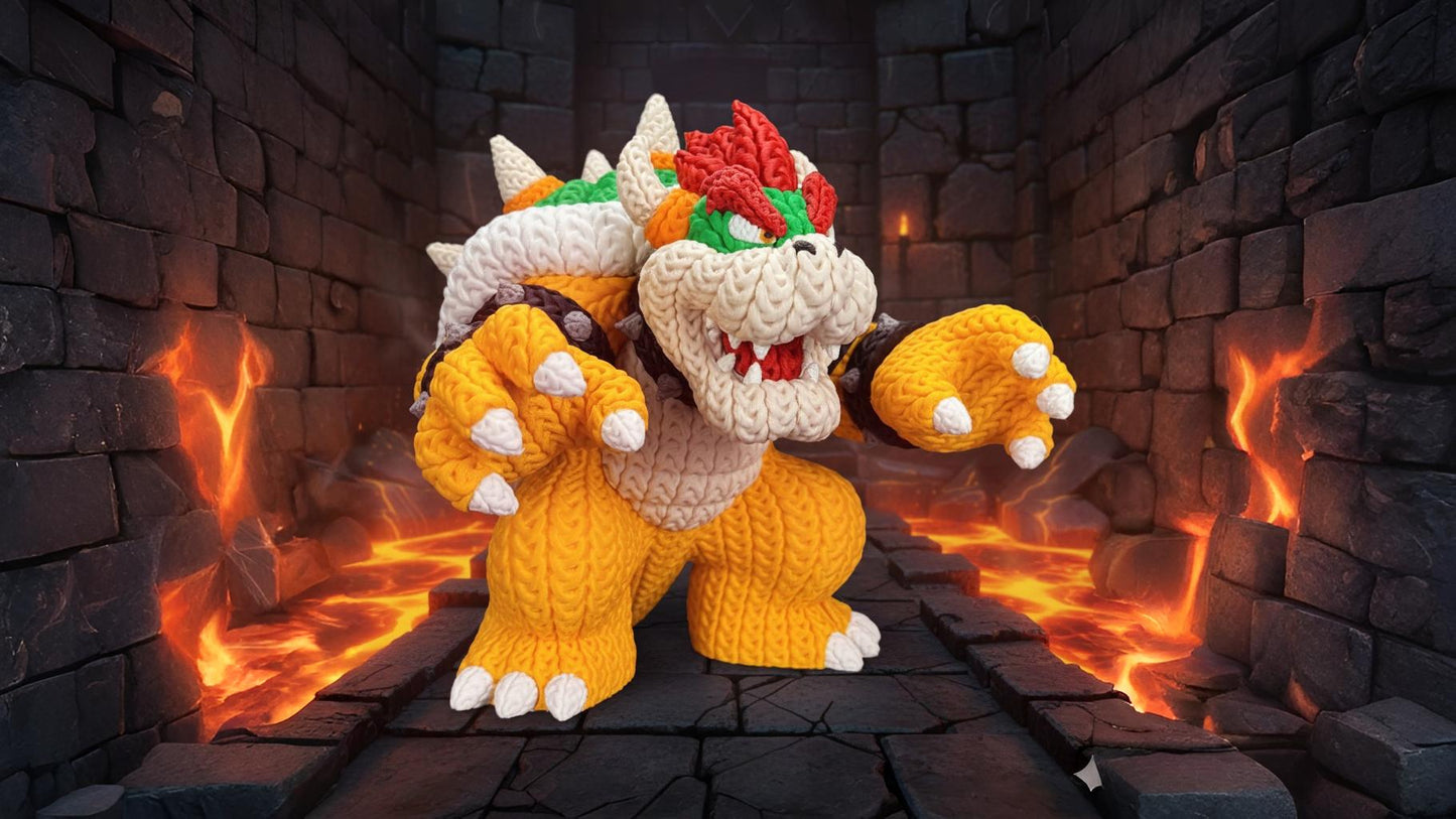 Bowser - Knitted