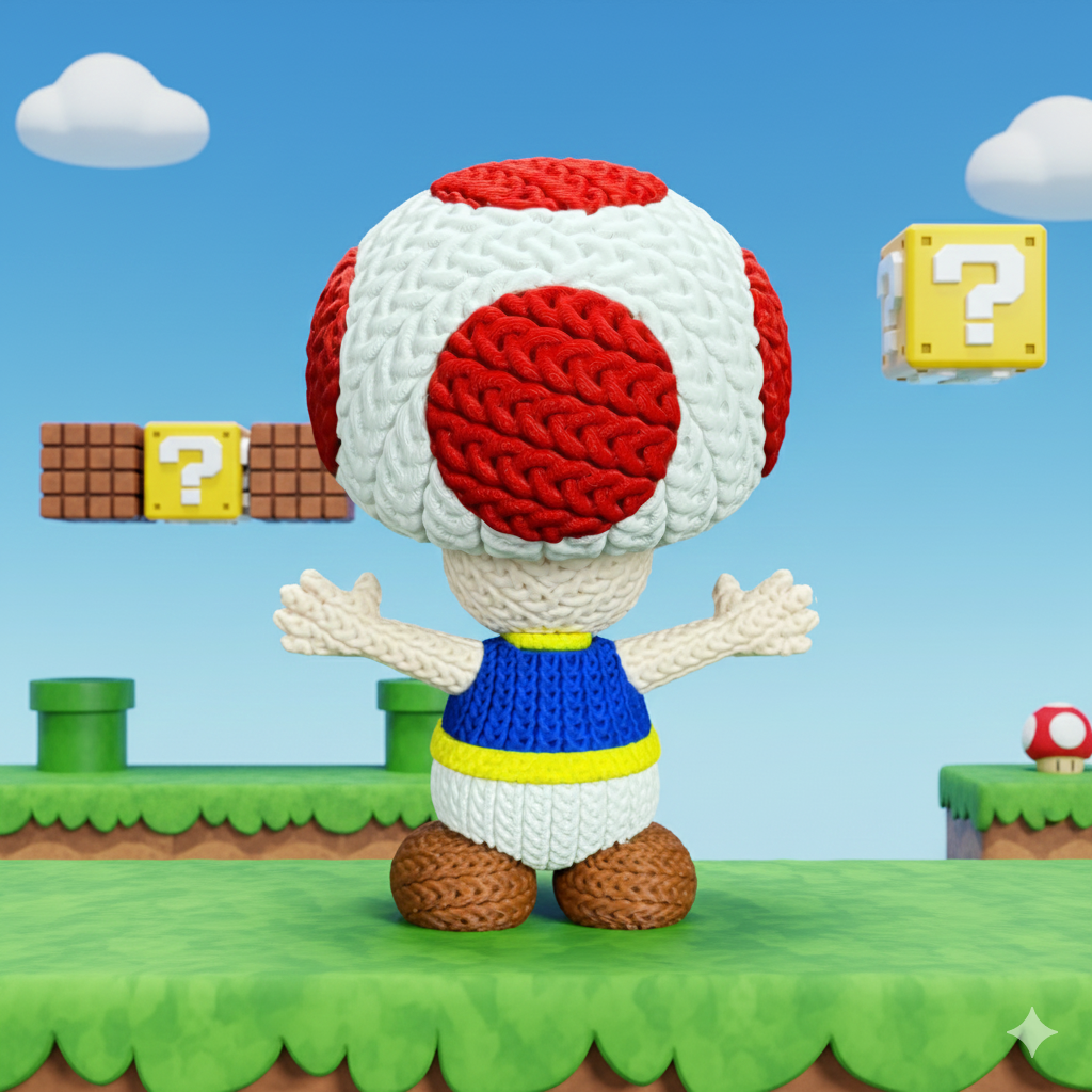 Toad - Knitted