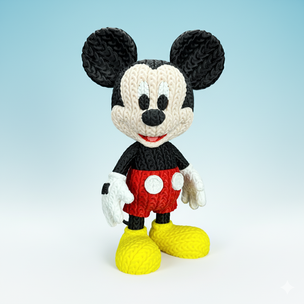 Mickey - Knitted