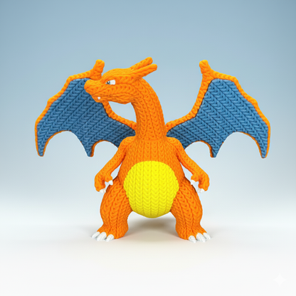Charizard - Knitted