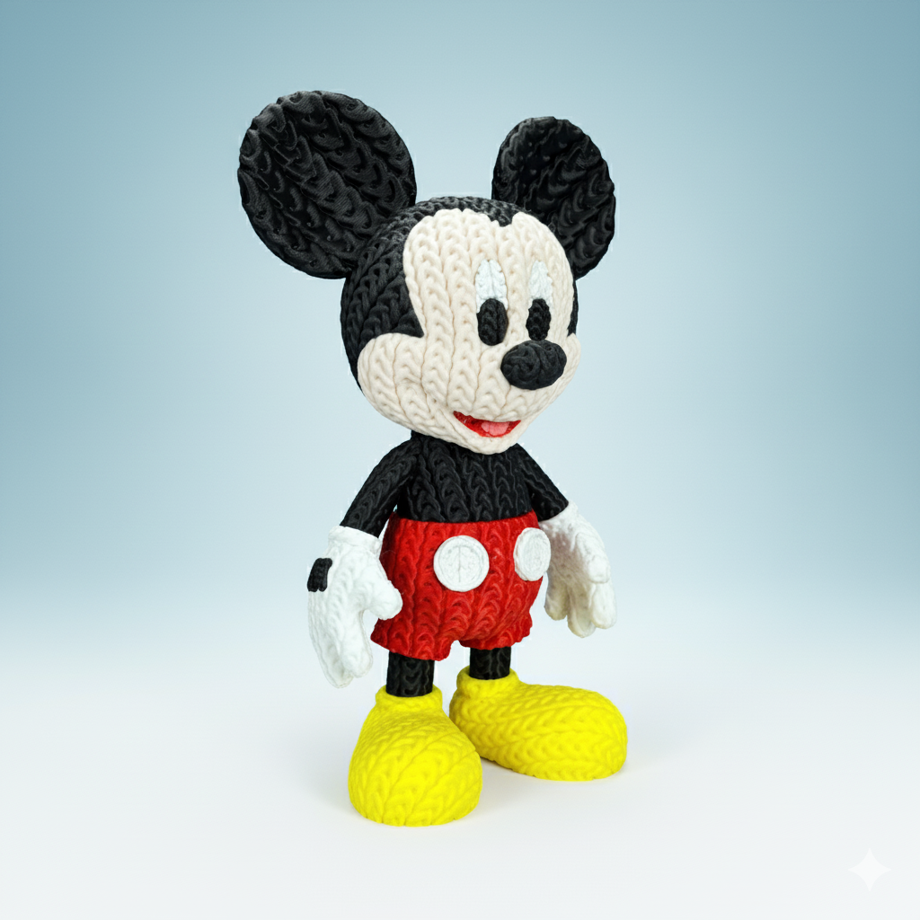 Mickey - Knitted