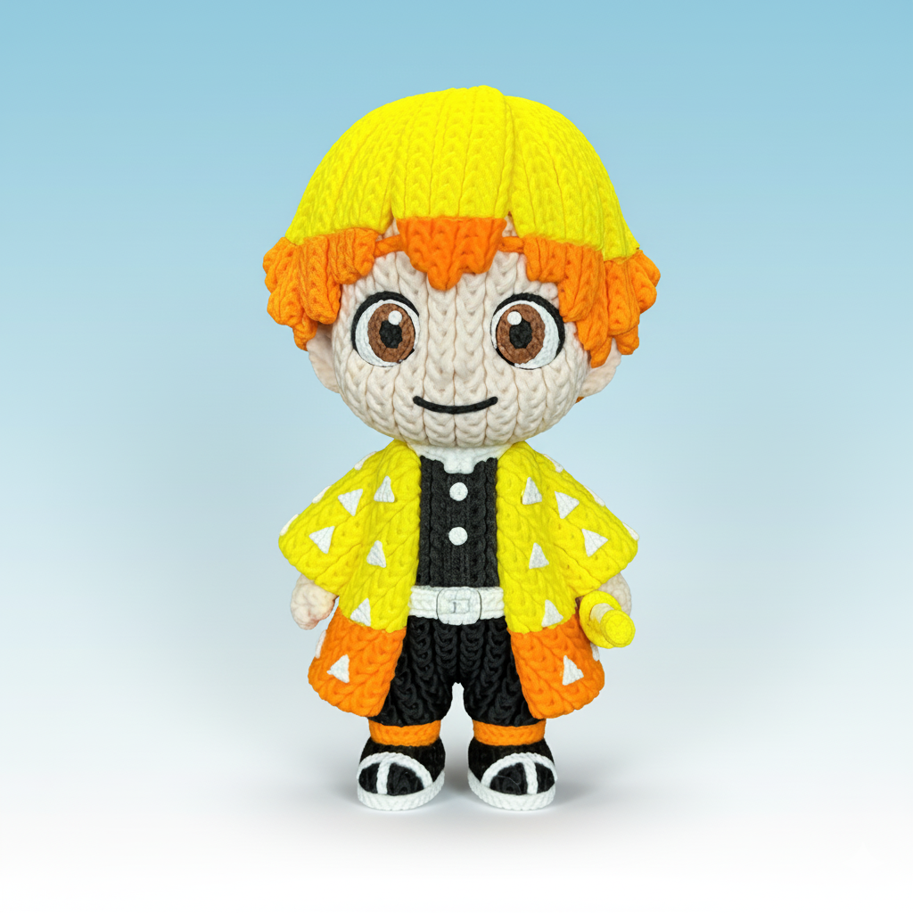 Zenitsu - Knitted