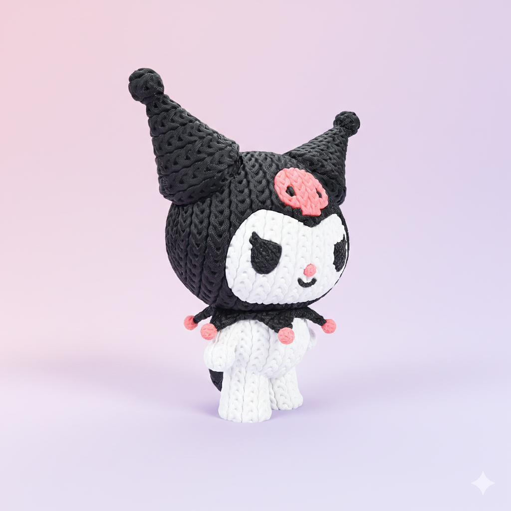 Kuromi - Knitted