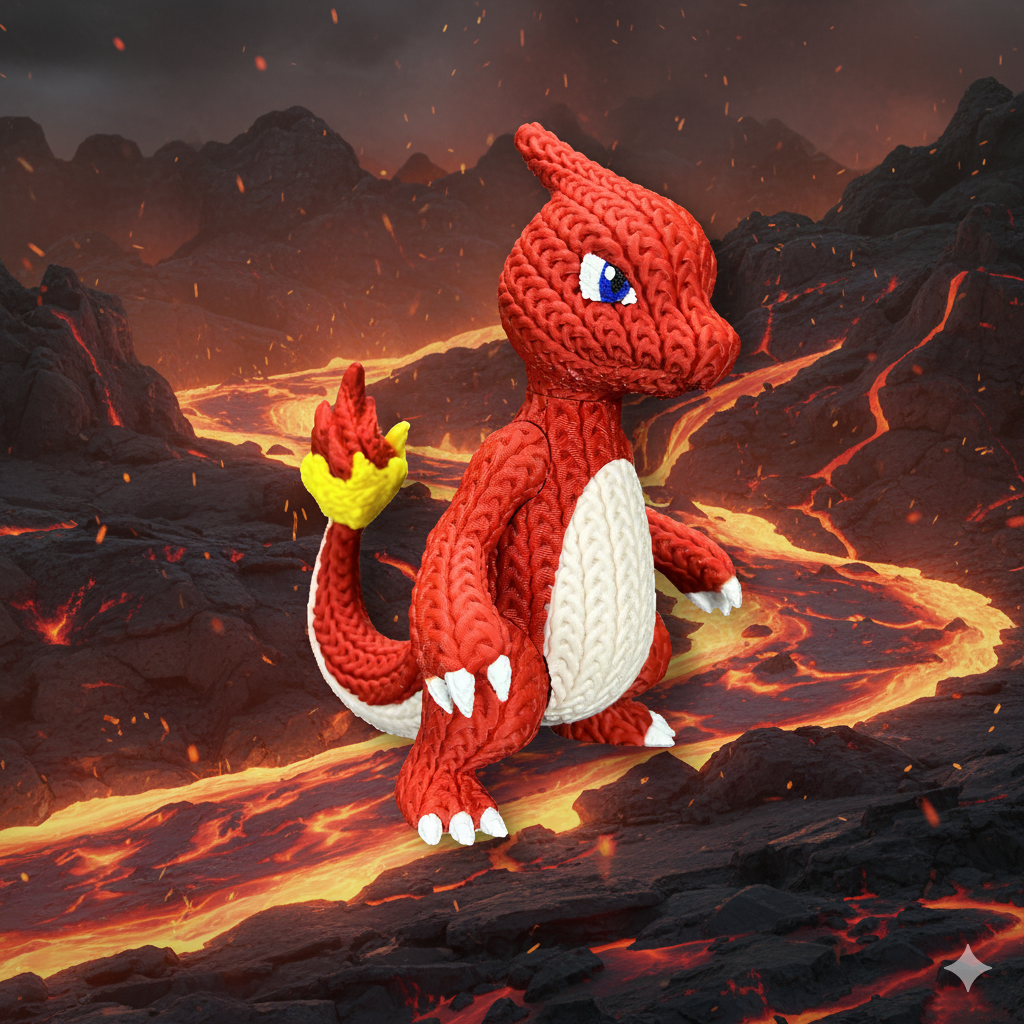 Charmeleon - Knitted