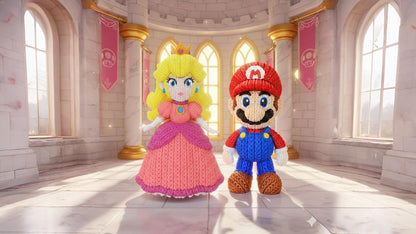 Princess Peach - Knitted