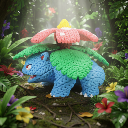 Pokemon Venusaur - Knitted
