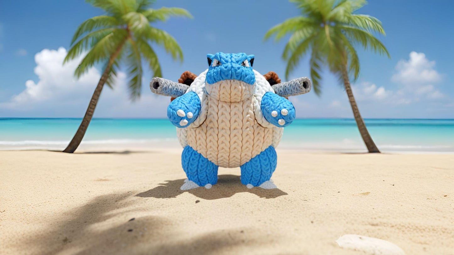 Blastoise - Knitted