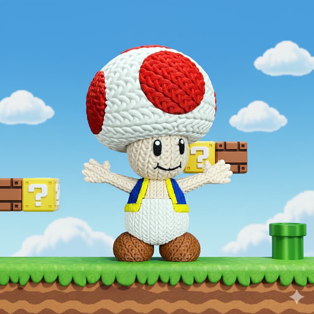 Toad - Knitted