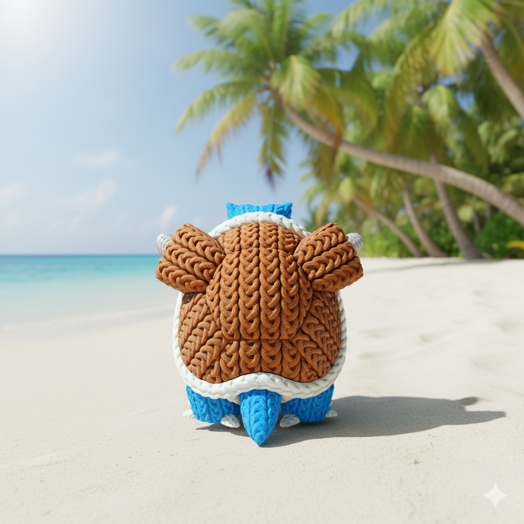 Blastoise - Knitted