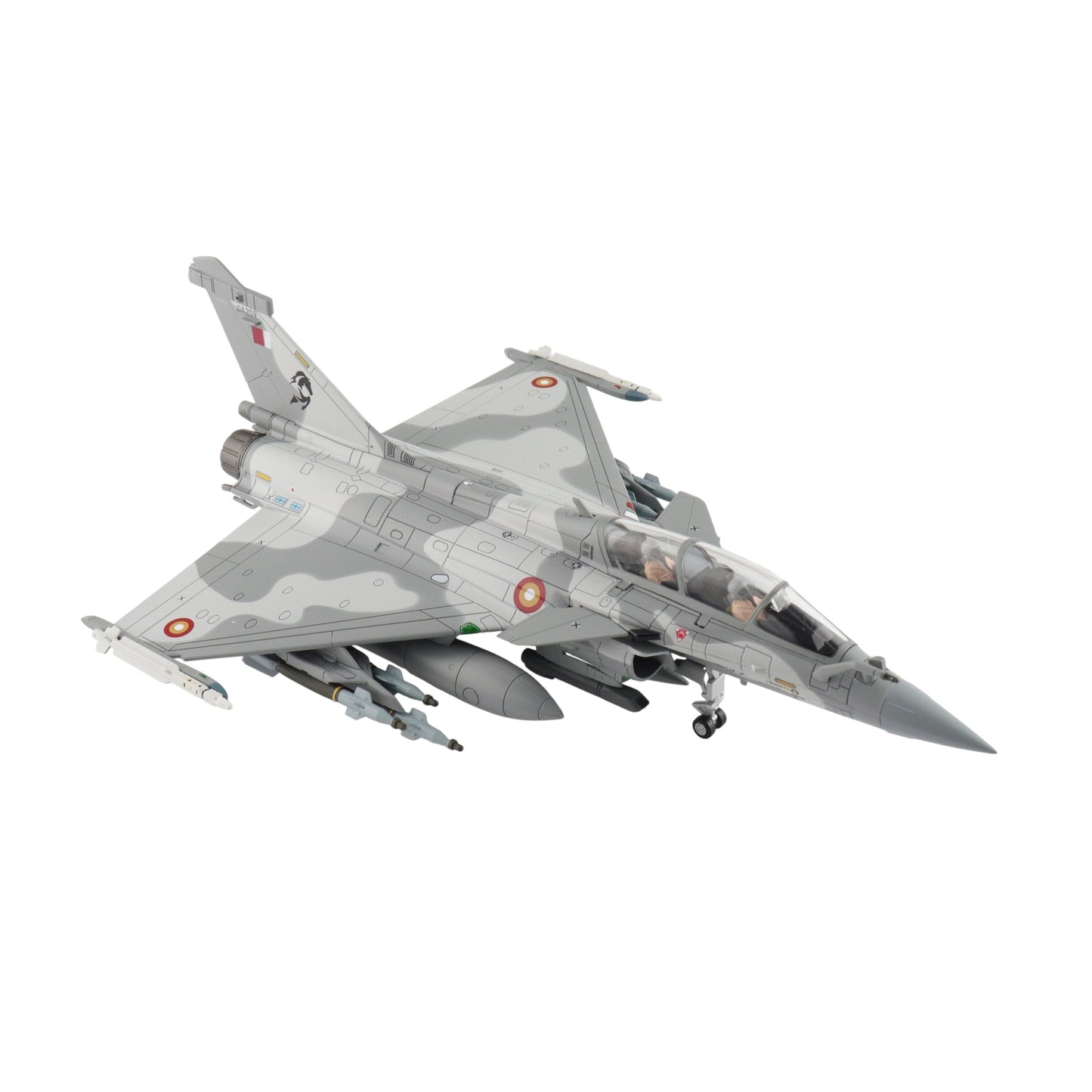 مجسم رافال إي كيو القوات الجوية القطرية بمقياس 1:72 | Dassault Rafale EQ Qatar Air Force QA210 Hobby Master (HA9602)
