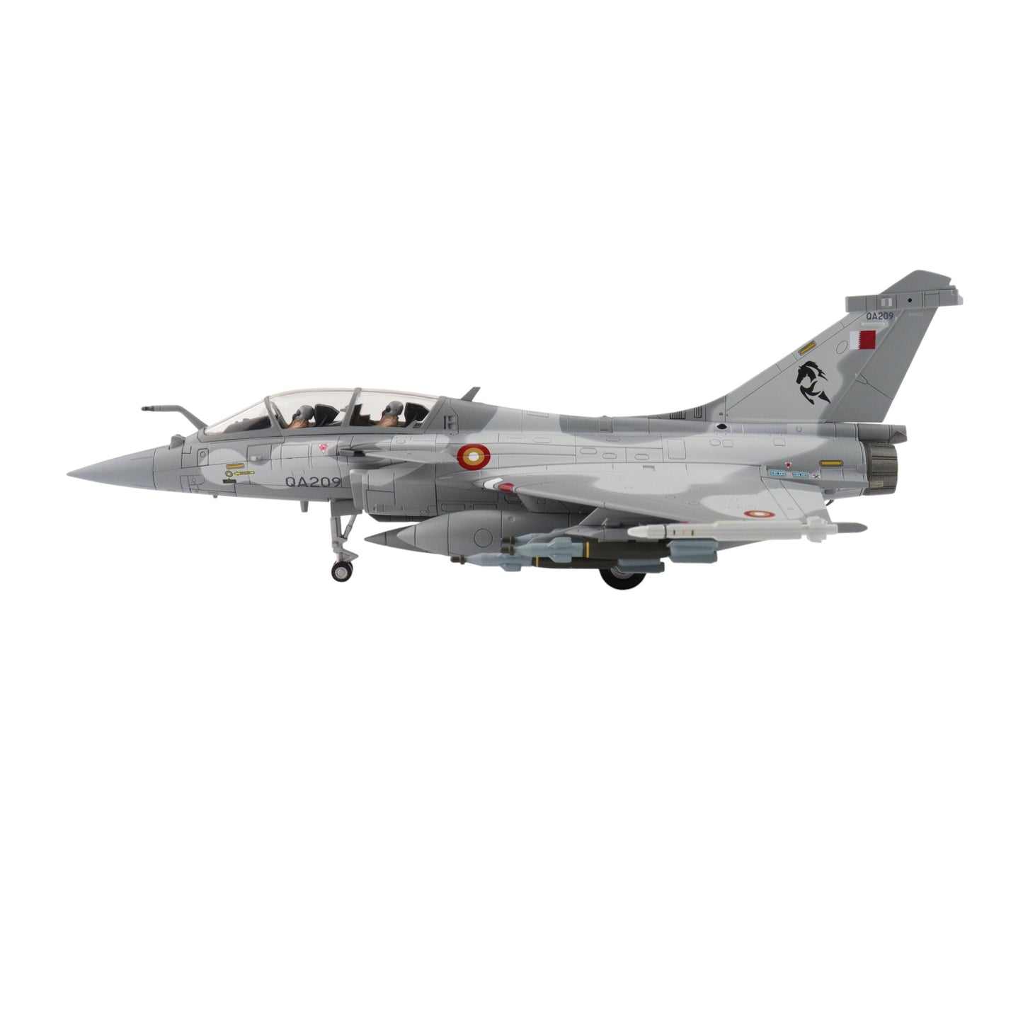 مجسم رافال إي كيو القوات الجوية القطرية بمقياس 1:72 | Dassault Rafale EQ Qatar Air Force QA210 Hobby Master (HA9602)