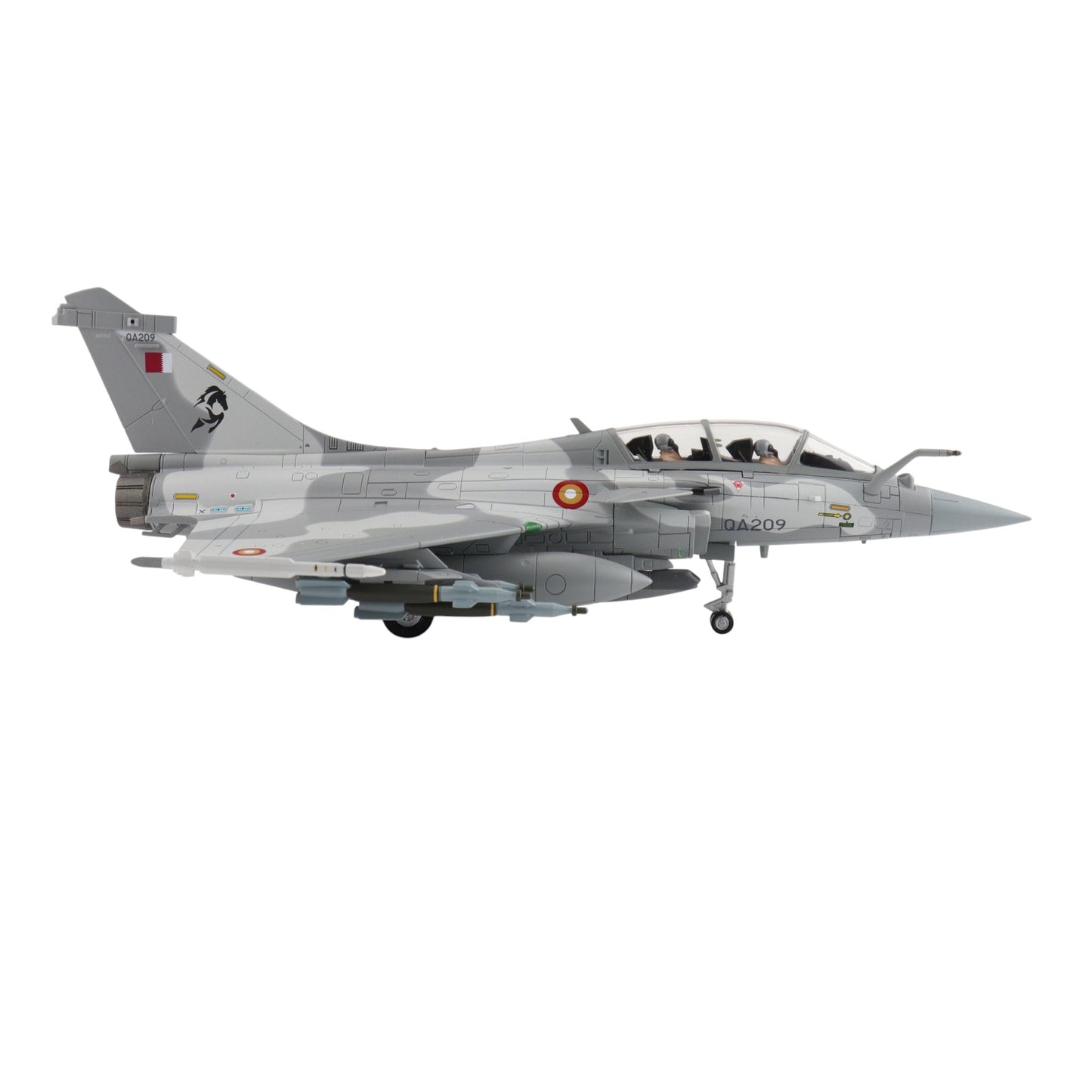 مجسم رافال إي كيو القوات الجوية القطرية بمقياس 1:72 | Dassault Rafale EQ Qatar Air Force QA210 Hobby Master (HA9602)