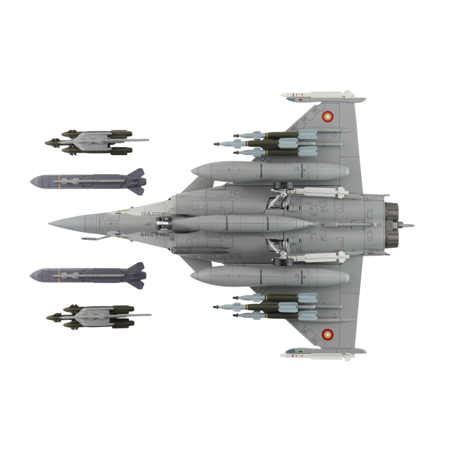 مجسم رافال إي كيو القوات الجوية القطرية بمقياس 1:72 | Dassault Rafale EQ Qatar Air Force QA210 Hobby Master (HA9602)