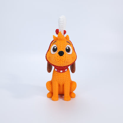 Max - The Grinch’s Dog - Knitted