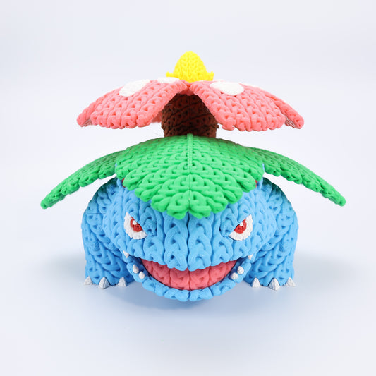 Pokemon Venusaur - Knitted