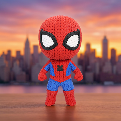 Spider Man - Knitted