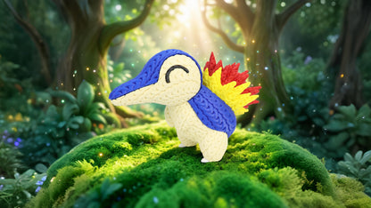 Pokemon Cyndaquil - Knitted