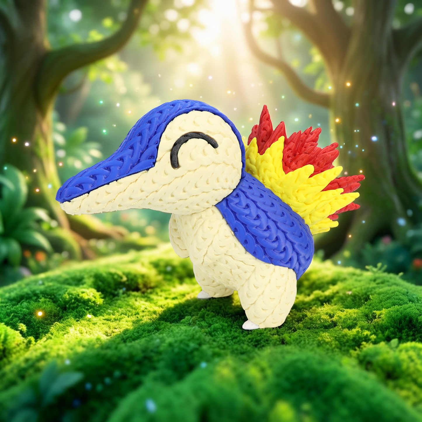 Pokemon Cyndaquil - Knitted