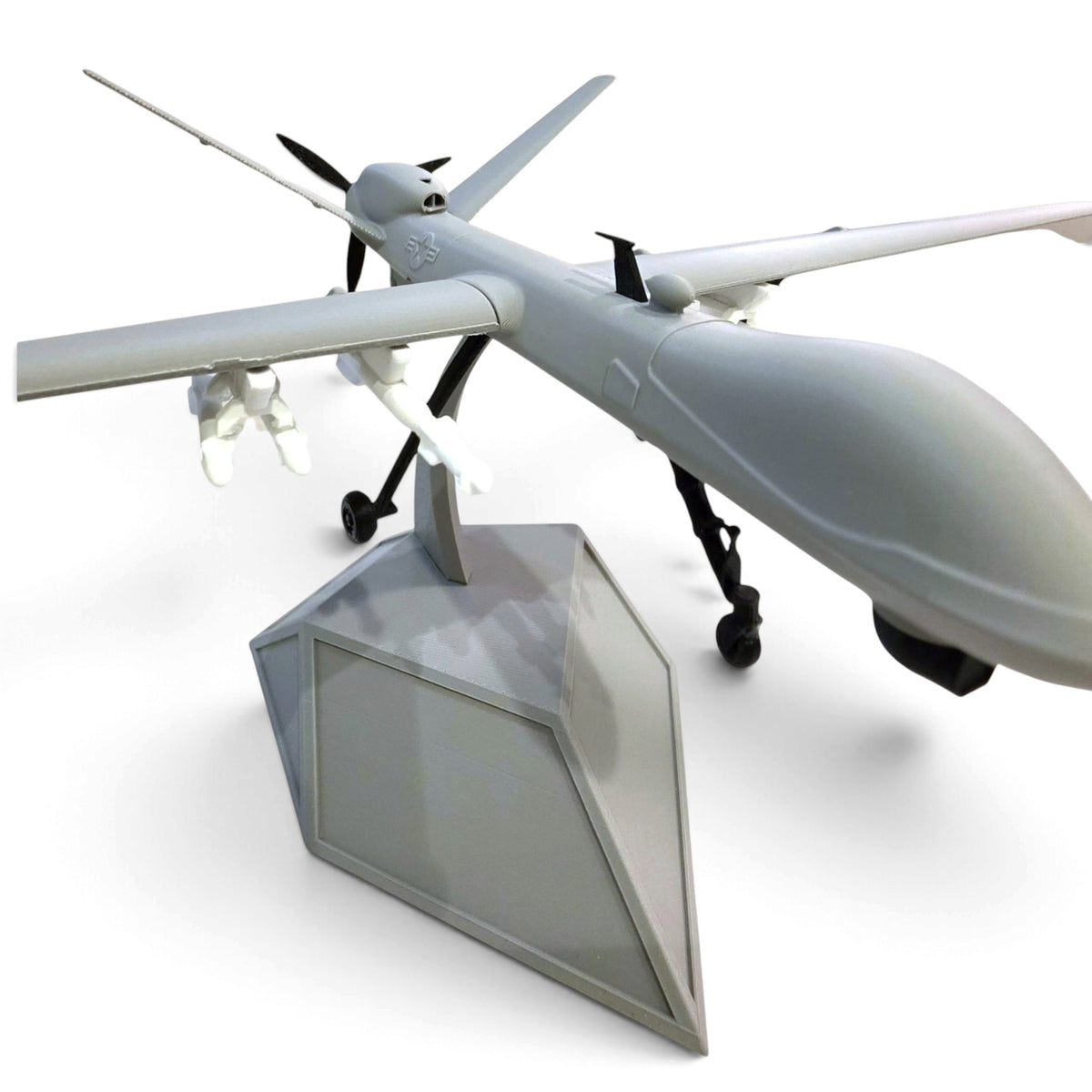MQ-9 Reaper Drone Model with Display Stand | نموذج طائرة MQ-9 ريبر المسيّرة