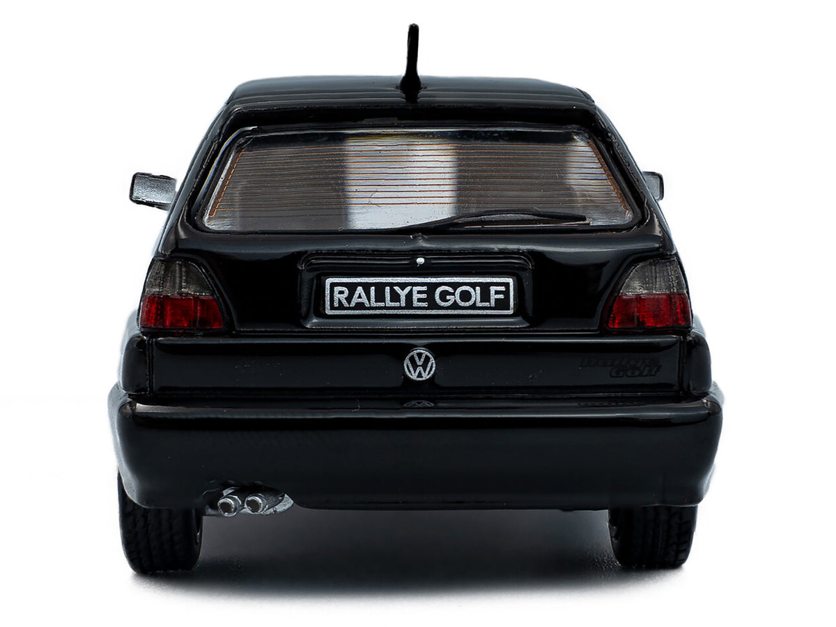 1989 Volkswagen Golf Rallye G60 Black 1/43 Diecast Model Car by Solido - view 4