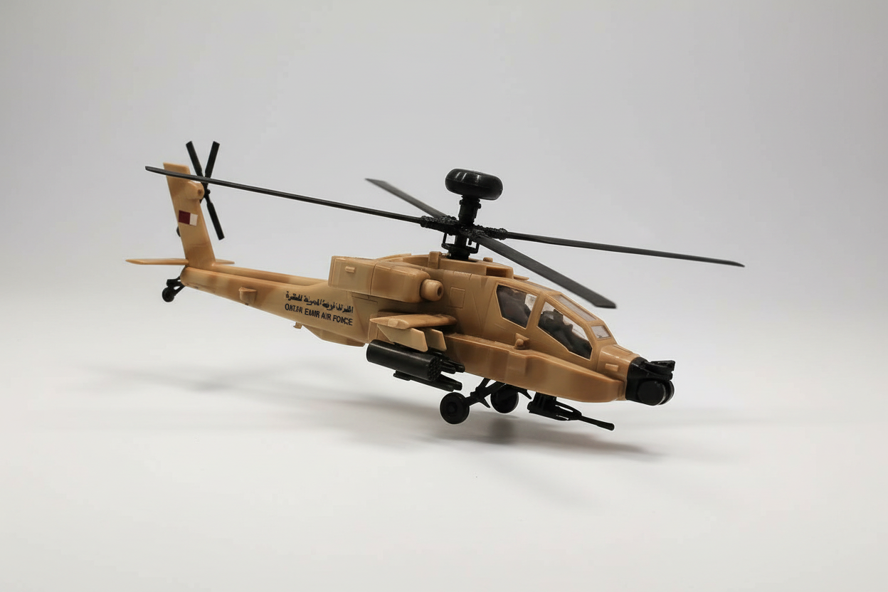Apache AH-90 أباتشي القوات الجوية الأميرية القطرية - Slice 3D Printing Qatar