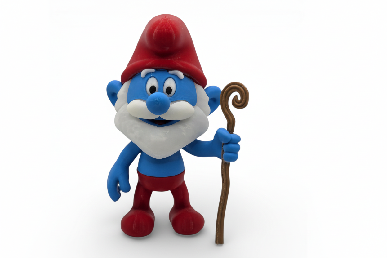 Enhanced Papa Smurf Front