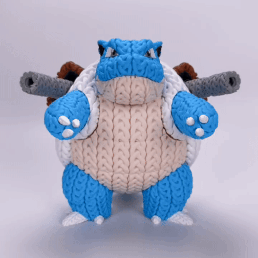 Blastoise - Knitted