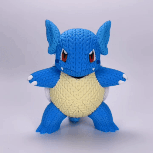 Pokemon Wartortle - Knitted