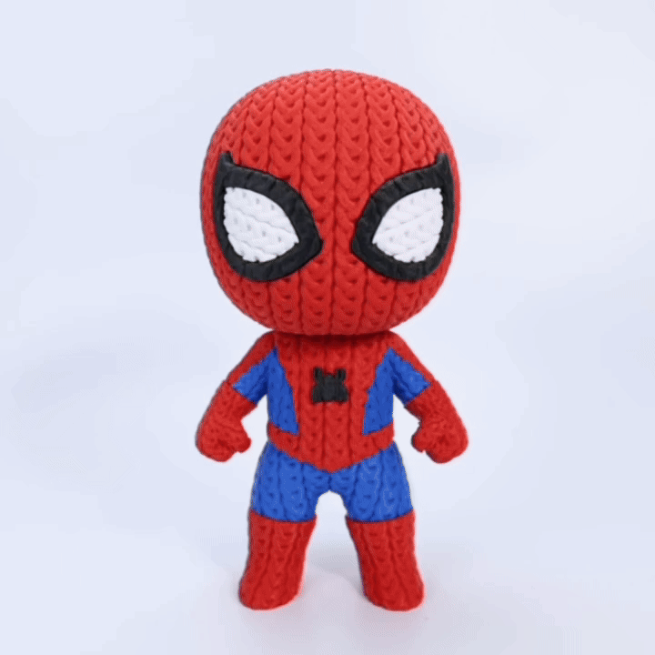 Spider Man - Knitted