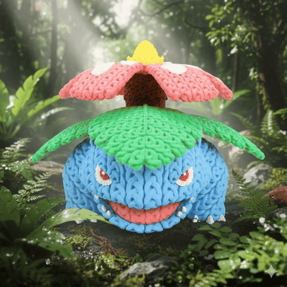 Pokemon Venusaur - Knitted