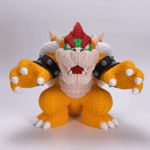 Bowser - Knitted