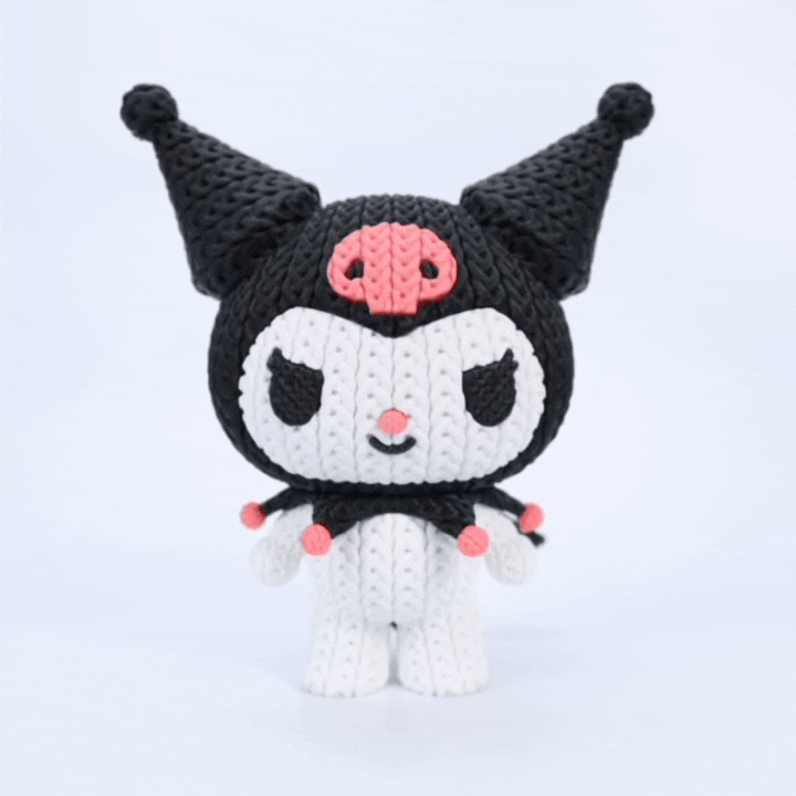 Kuromi - Knitted