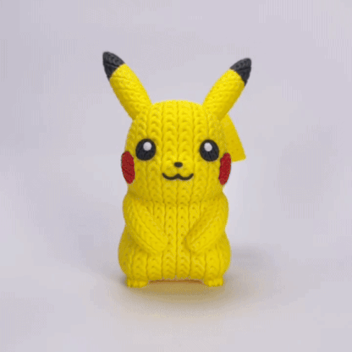Pikachu - Knitted