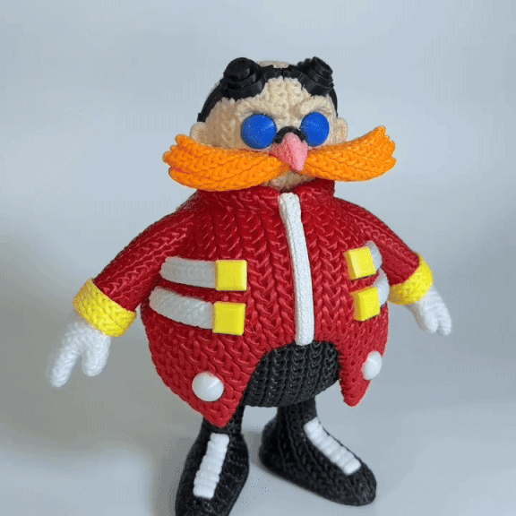 Dr. Eggman Crochet