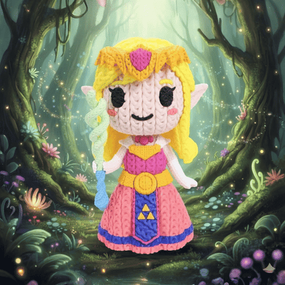 Princess Zelda - Knitted