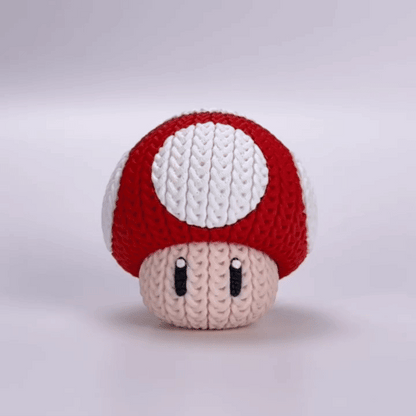 Mario Mushroom - Knitted