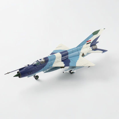 مجسم ميغ 21 بالتمويه البحري العراقي 1986 | MIG21bis Iraqi AF Sea Camouflage 9th Sqn Hobby Master 1:72