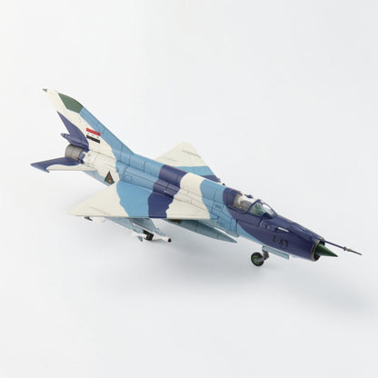 مجسم ميغ 21 بالتمويه البحري العراقي 1986 | MIG21bis Iraqi AF Sea Camouflage 9th Sqn Hobby Master 1:72