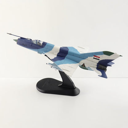 مجسم ميغ 21 بالتمويه البحري العراقي 1986 | MIG21bis Iraqi AF Sea Camouflage 9th Sqn Hobby Master 1:72