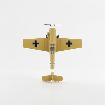 طائرة ميسرشميت الألمانية مرسيليا مصر 1942 | Messerschmitt Bf109F-4 Luftwaffe Marseille Yellow 14 Hobby Master